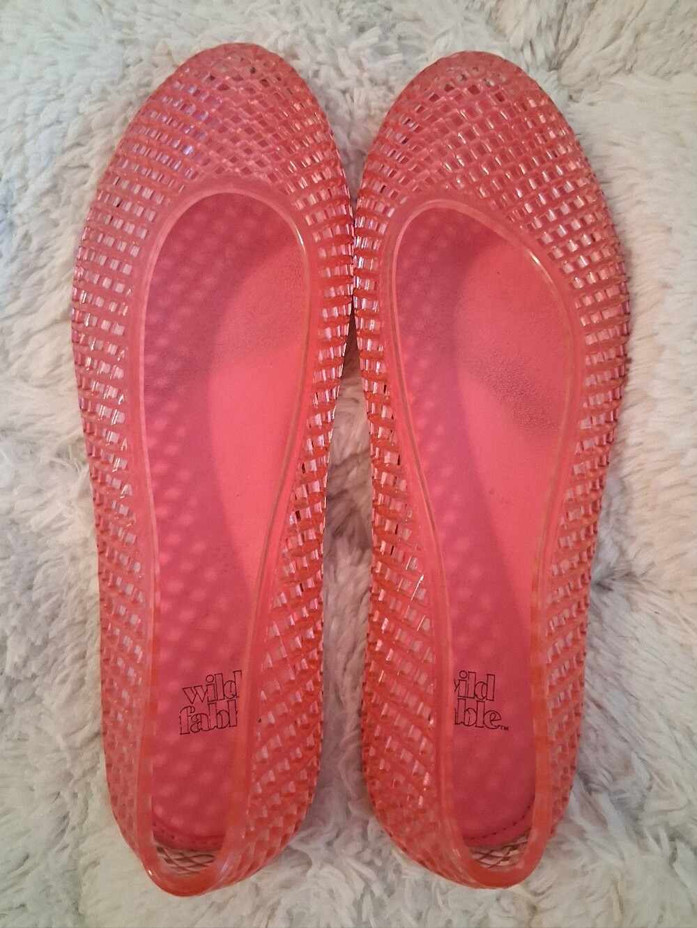 Wild Fable Pink Jellies Size 6